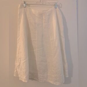 Linen skirt